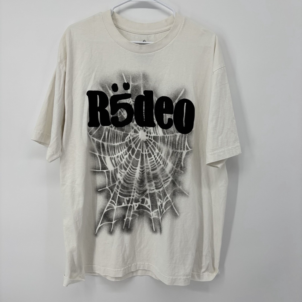 Travis Scott Cactus Jack x Sp5der Days Before Rodeo III Tee White Mens XL